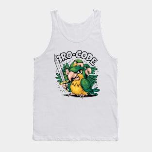 Bro-Code parrotz Tank Top